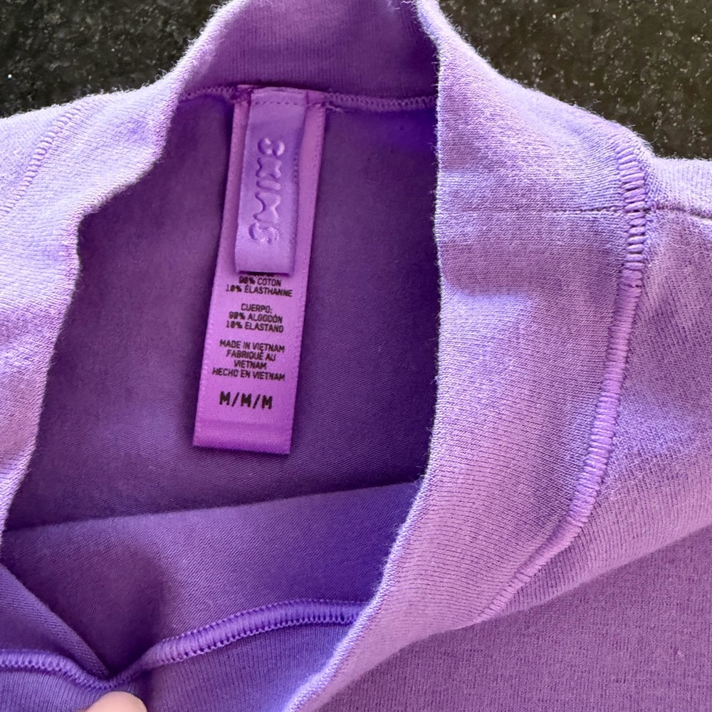 Purple skims tank - M